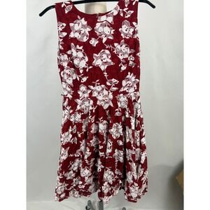 Danny Nicole Womens Dress Size 4 Floral Fit‎ Flare Feminine Formal Casual